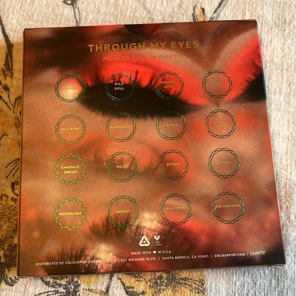 Colourpop Through My Eyes ILUVSARAHII collab Palette- gently used - Picture 6 of 6